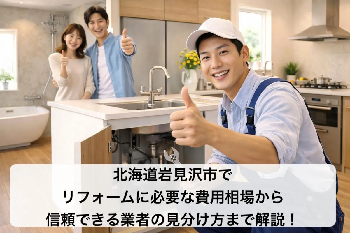 北海道岩見沢市でリフォームに必要な費用相場から信頼できる業者の見分け方まで解説！